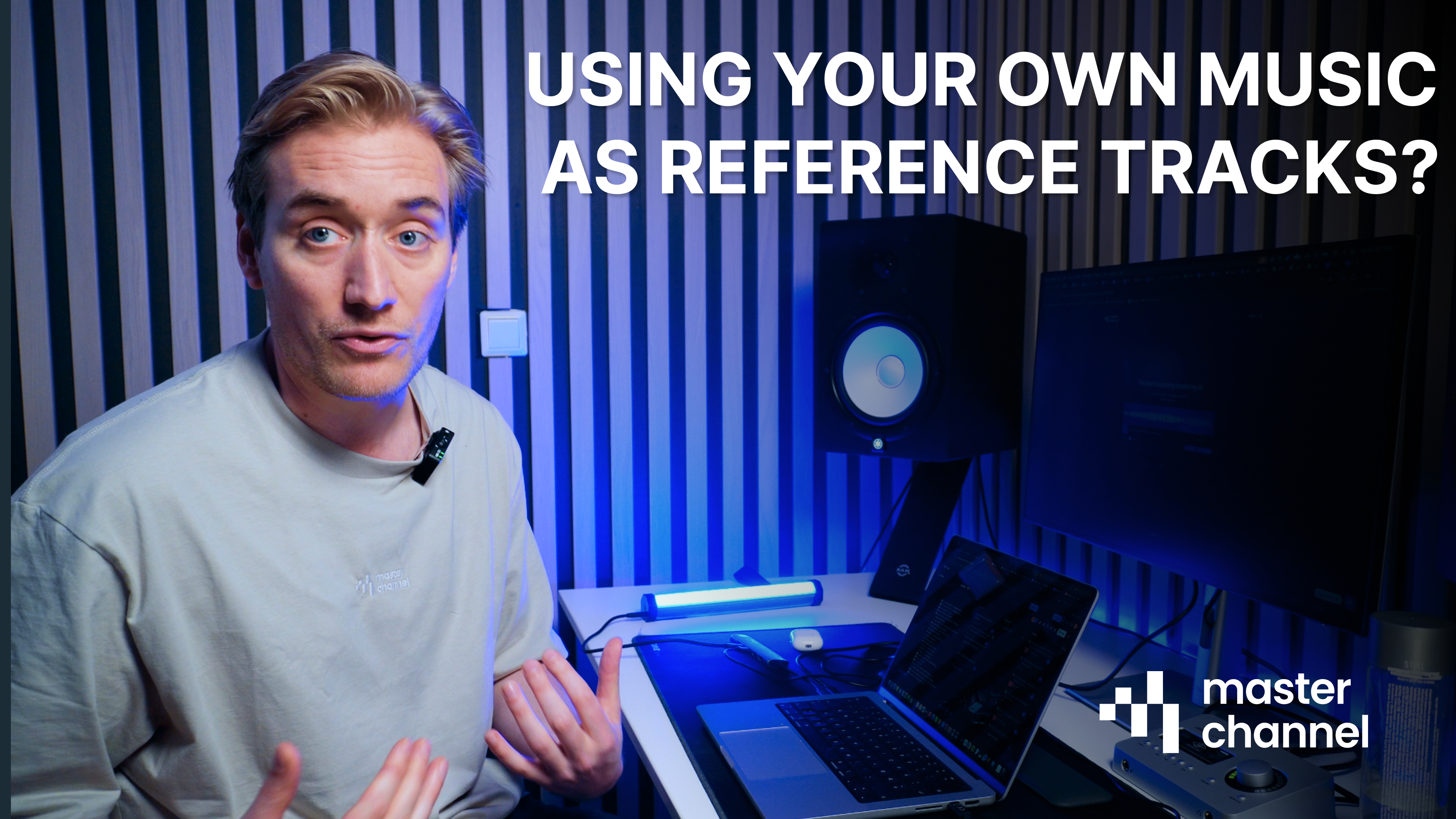 How to Use Your Own Music as Reference Tracks When Mastering (with Masterchannel)!