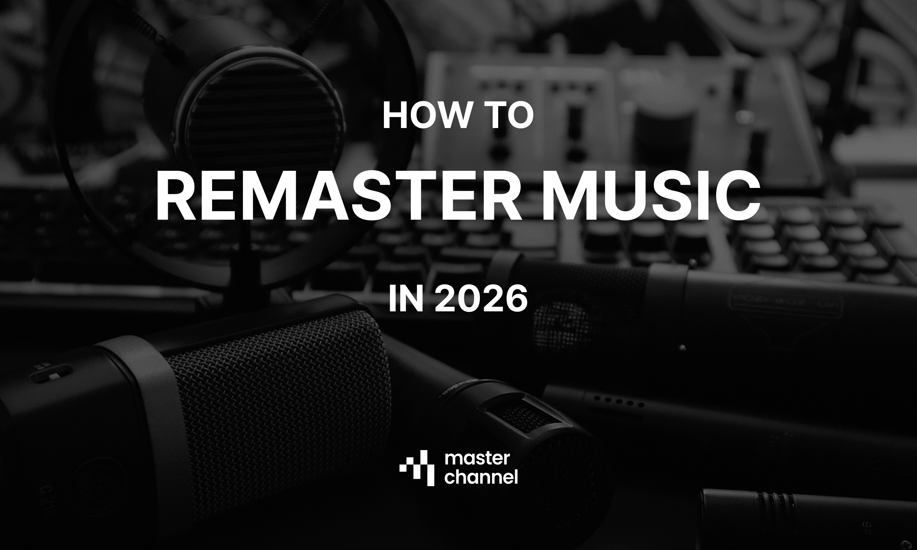 How To remaster Your Song in 2026 with Masterchannel