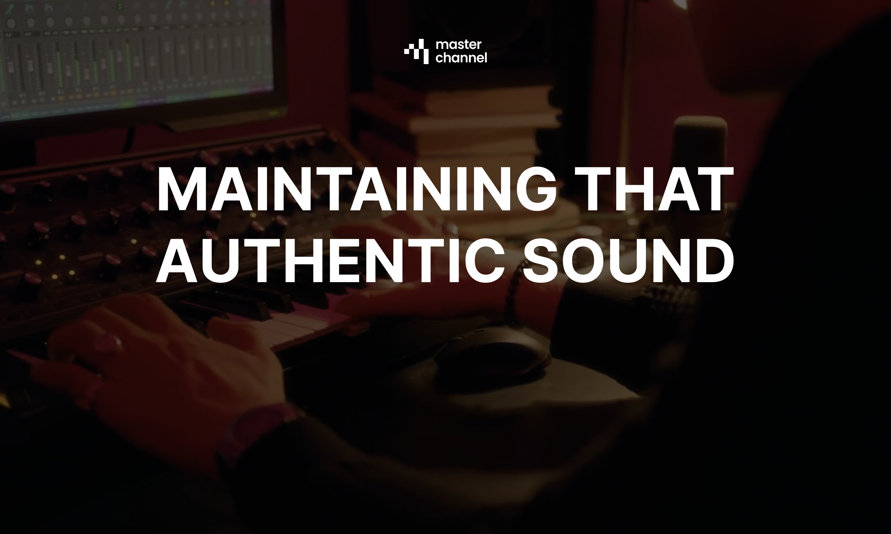 Why authenticity matters when producing a song